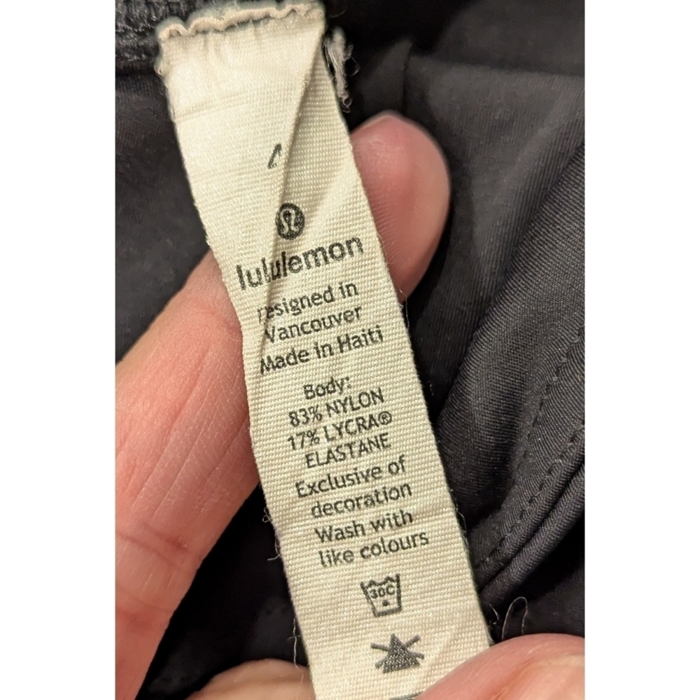 Lululemon Fast & Free 7/8 Tight II In Black Size 4 - Picture 4 of 7